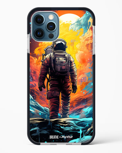 Technicolor Space Adventure [BREATHE] Impact Drop Protection Case (Apple)
