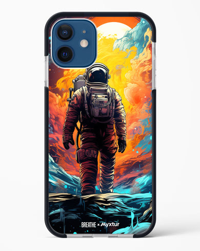 Technicolor Space Adventure [BREATHE] Impact Drop Protection Case (Apple)