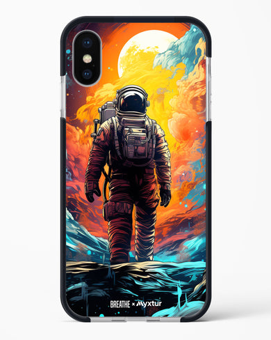 Technicolor Space Adventure [BREATHE] Impact Drop Protection Case (Apple)