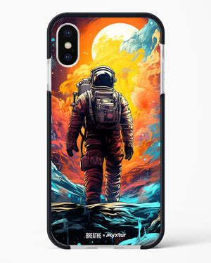 Technicolor Space Adventure [BREATHE] Impact Drop Protection Case (Apple)
