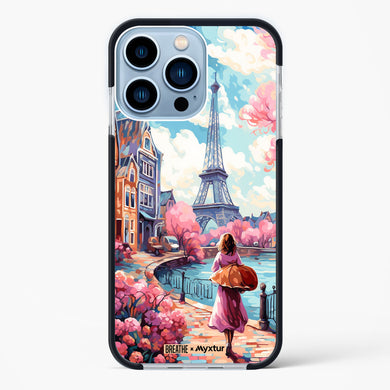 Pastel Paris Impressions [BREATHE] Impact Drop Protection Case (Apple)