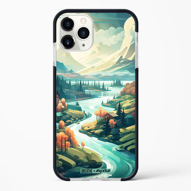 Alpine Mountain Charm [BREATHE] Impact Drop Protection Case (Apple)