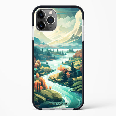 Alpine Mountain Charm [BREATHE] Impact Drop Protection Case (Apple)