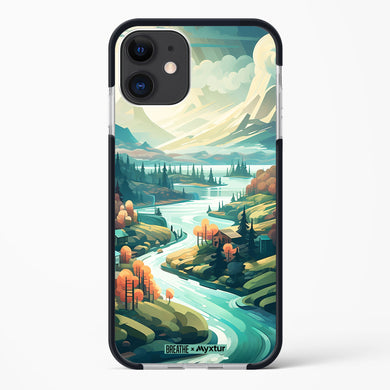 Alpine Mountain Charm [BREATHE] Impact Drop Protection Case (Apple)