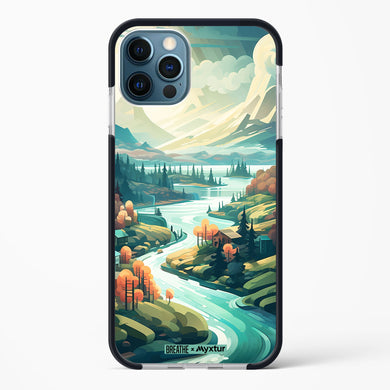 Alpine Mountain Charm [BREATHE] Impact Drop Protection Case (Apple)