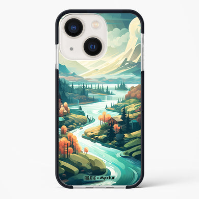 Alpine Mountain Charm [BREATHE] Impact Drop Protection Case (Apple)