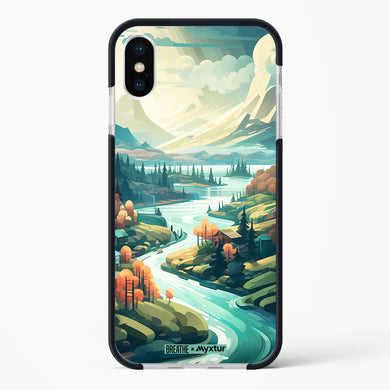 Alpine Mountain Charm [BREATHE] Impact Drop Protection Case (Apple)