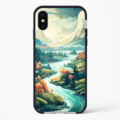 Alpine Mountain Charm [BREATHE] Impact Drop Protection Case (Apple)