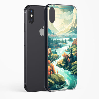 Alpine Mountain Charm [BREATHE] Impact Drop Protection Case (Apple)