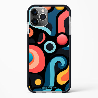 Colorburst Geometry [BREATHE] Impact Drop Protection Case (Apple)