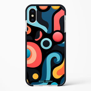 Colorburst Geometry [BREATHE] Impact Drop Protection Case (Apple)