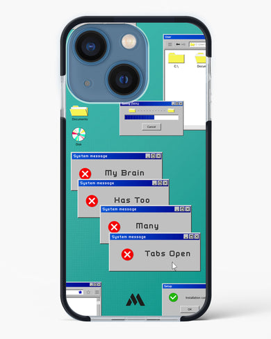 Too Many Open Tabs Impact Drop Protection Case (Apple)