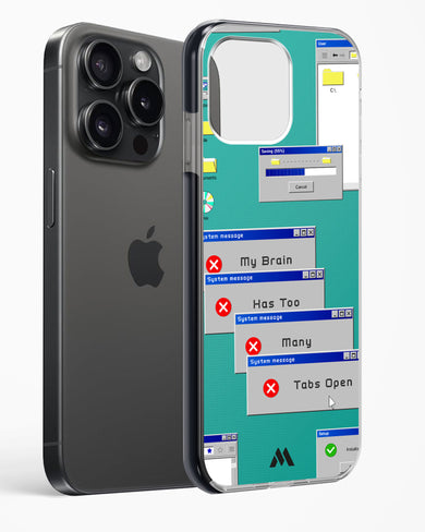 Too Many Open Tabs Impact Drop Protection Case (Apple)