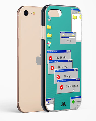 Too Many Open Tabs Impact Drop Protection Case (Apple)