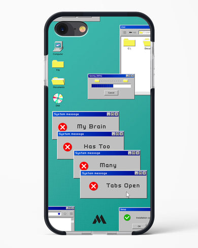 Too Many Open Tabs Impact Drop Protection Case (Apple)