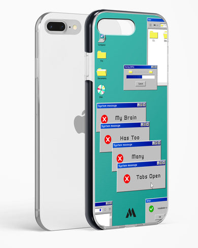 Too Many Open Tabs Impact Drop Protection Case (Apple)