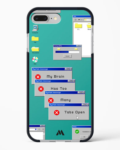 Too Many Open Tabs Impact Drop Protection Case (Apple)