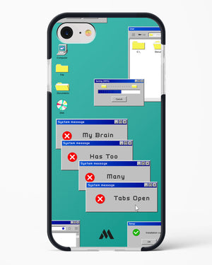 Too Many Open Tabs Impact Drop Protection Case (Apple)