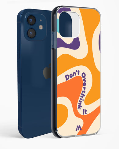 Dont Overthink It Impact Drop Protection Case (Apple)