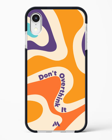 Dont Overthink It Impact Drop Protection Case (Apple)