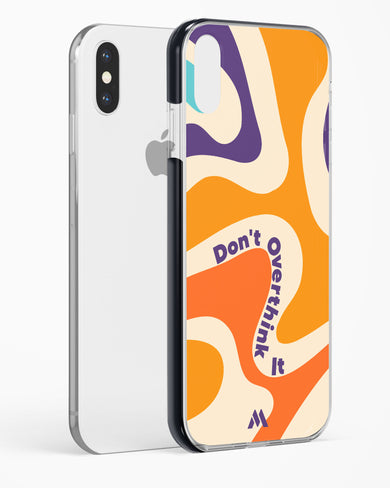 Dont Overthink It Impact Drop Protection Case (Apple)