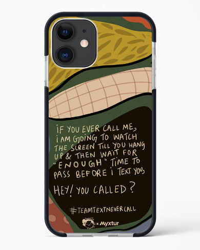 Team Text [doodleodrama] Impact Drop Protection Case (Apple)