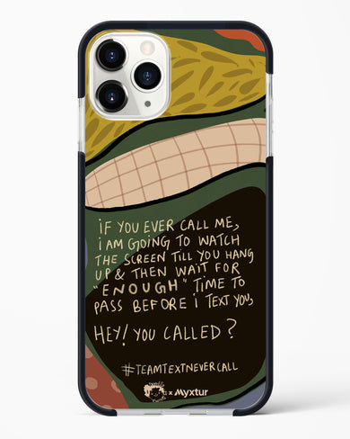 Team Text [doodleodrama] Impact Drop Protection Case (Apple)