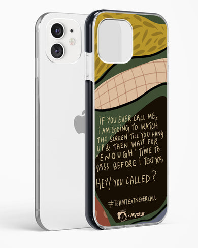 Team Text [doodleodrama] Impact Drop Protection Case (Apple)