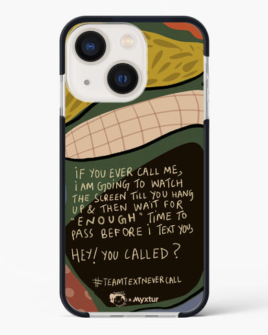 Team Text [doodleodrama] Impact Drop Protection Case (Apple)