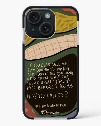 Team Text [doodleodrama] Impact Drop Protection Case (Apple)