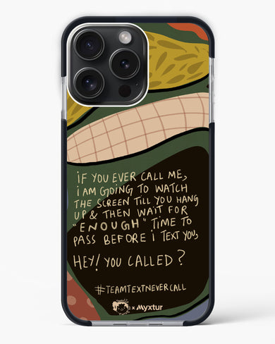 Team Text [doodleodrama] Impact Drop Protection Case (Apple)