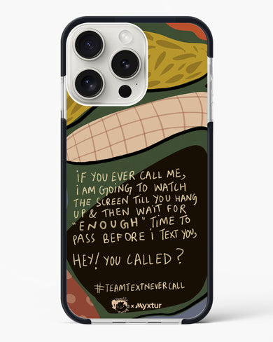 Team Text [doodleodrama] Impact Drop Protection Case (Apple)