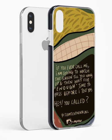 Team Text [doodleodrama] Impact Drop Protection Case (Apple)