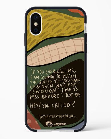 Team Text [doodleodrama] Impact Drop Protection Case (Apple)