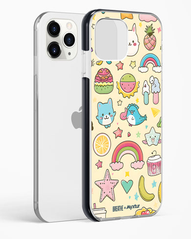 Happy Stickers [BREATHE] Impact Drop Protection Case (Apple)