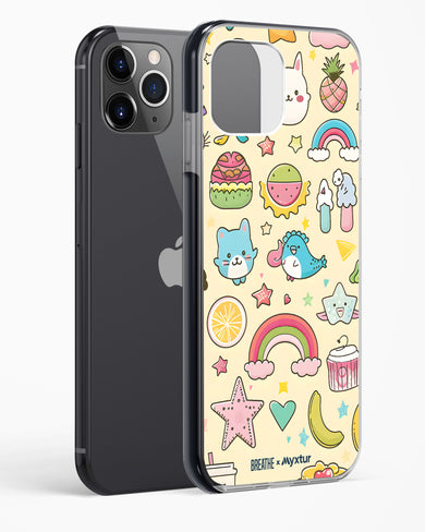 Happy Stickers [BREATHE] Impact Drop Protection Case (Apple)