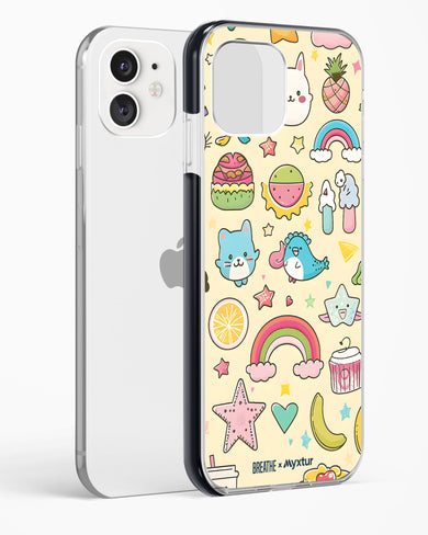 Happy Stickers [BREATHE] Impact Drop Protection Case (Apple)