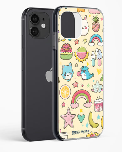 Happy Stickers [BREATHE] Impact Drop Protection Case (Apple)