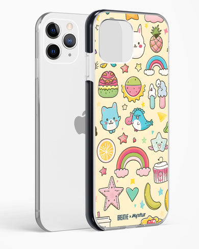 Happy Stickers [BREATHE] Impact Drop Protection Case (Apple)