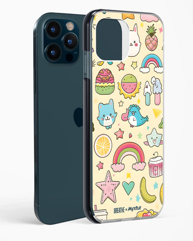 Happy Stickers [BREATHE] Impact Drop Protection Case (Apple)