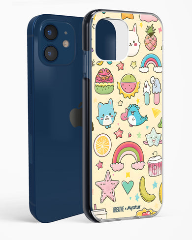 Happy Stickers [BREATHE] Impact Drop Protection Case (Apple)
