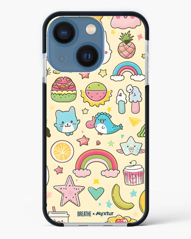 Happy Stickers [BREATHE] Impact Drop Protection Case (Apple)