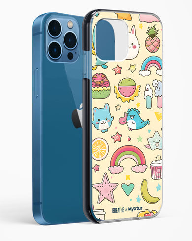 Happy Stickers [BREATHE] Impact Drop Protection Case (Apple)