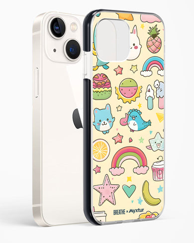 Happy Stickers [BREATHE] Impact Drop Protection Case (Apple)