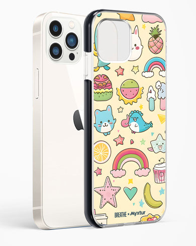 Happy Stickers [BREATHE] Impact Drop Protection Case (Apple)