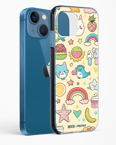 Happy Stickers [BREATHE] Impact Drop Protection Case (Apple)