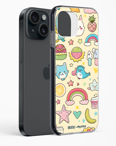 Happy Stickers [BREATHE] Impact Drop Protection Case (Apple)