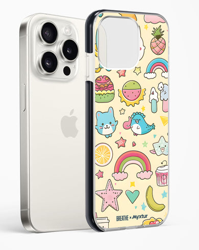 Happy Stickers [BREATHE] Impact Drop Protection Case (Apple)