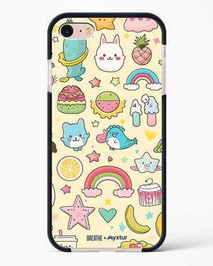 Happy Stickers [BREATHE] Impact Drop Protection Case (Apple)