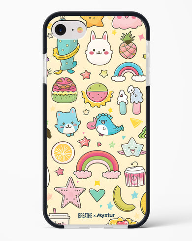 Happy Stickers [BREATHE] Impact Drop Protection Case (Apple)